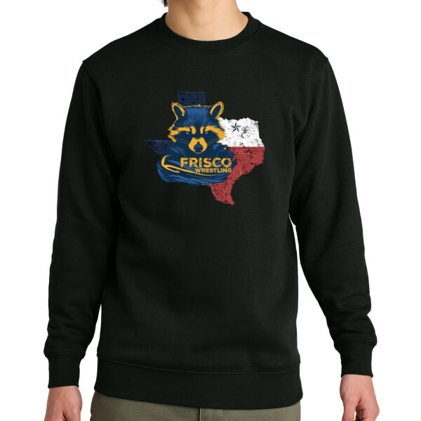 Frisco Printed - Fleece Crew Sweatshirt Thumbnail