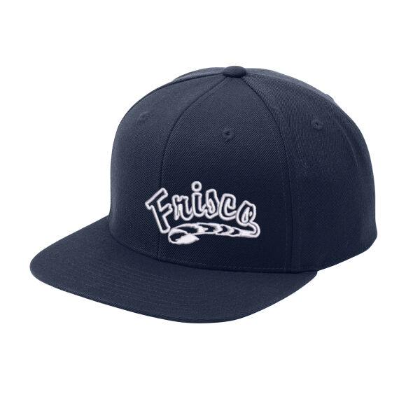 Embroidered - Yupoong ® Flat Bill Snapback Cap Thumbnail