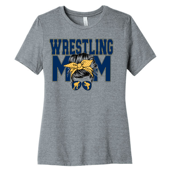 Wrestling MOM - Women's Relaxed CVC Tee Thumbnail