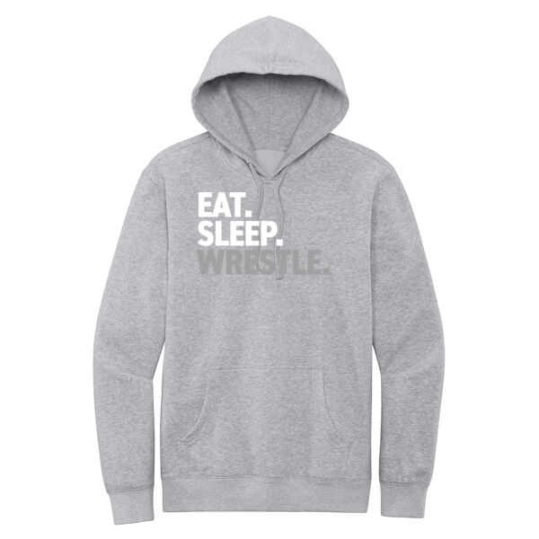 Eat. Sleep. WRESTLE. - Fleece Hoodie Thumbnail