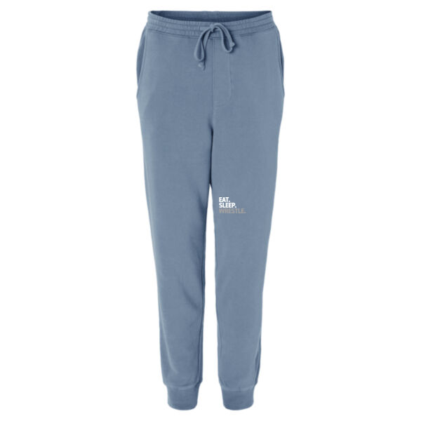 Eat. Sleep. WRESTLE. - Pigment-Dyed Fleece Pants Thumbnail