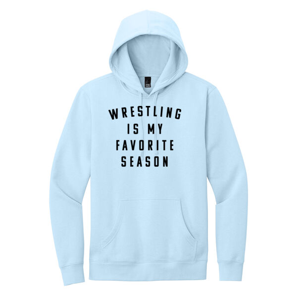 Wrestling is my favorite season - Fleece Hoodie Thumbnail