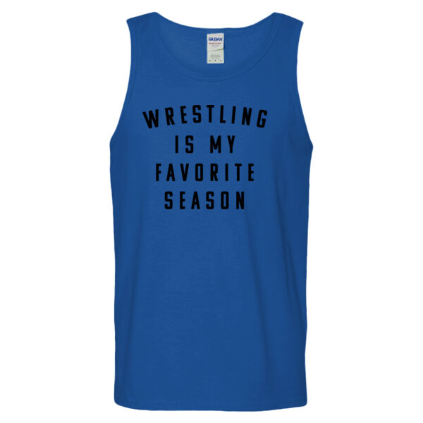 Wrestling is my favorite season - Heavy Cotton™ Tank Top Thumbnail